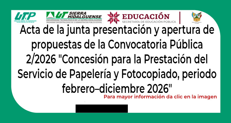 Universidad Tecnológica de la Sierra Hidalguense